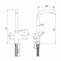 Grifo Osmosis Angular Tipo 1