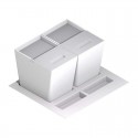 Cubo basura ecologico rectangular K