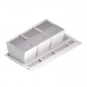 Cubo basura ecologico rectangular K