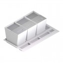 Cubo basura ecologico rectangular K