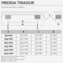 Tirador Acero Inoxidable 2336