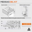 Cacerolero 65 KG Tandembox ANTARO M CON Tablero Fondo 50