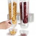 Dispensador doble de cereales de pared