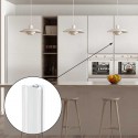 Perfil Gola Vertical Intermedio Blanco 8012