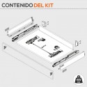 Cajón Tandembox M TIP-ON BLUMOTION 65 kg Kit CON Tablero Fondo 50