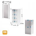 Kit para Mueble Persiana PVC Inox Z-Smartlift 150 x 60