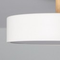 Lámpara de Techo LED 12W Madera y Metal CCT Seleccionable Whisty