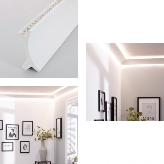 Moldura para 2 Tiras LED 2m Arco Design