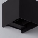 Aplique de Pared Exterior New Eros Negro 2700K