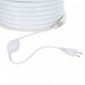 Bobina Neón LED 50m 7.5W/m Regulable Semicircular 180º Blanco Cálido