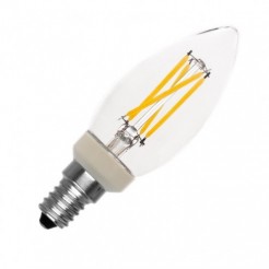Bombilla Filamento LED E14 3.5W 250 lm C35 Regulable PHILIPS Candle 2700K