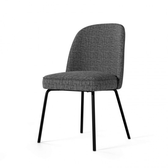 Silla MAXIME gris oscuro