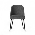 Silla MAXIME gris oscuro