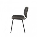 Silla WINONA gris oscuro