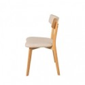 Silla ANAIS roble beige