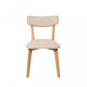 Silla ANAIS roble beige