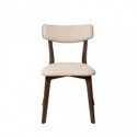 Silla ANAIS nogal beige