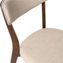 Silla ANAIS nogal beige