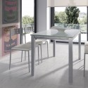 Silla Cocina Cromo Mate y Tapizado Polipiel 7933