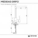 Grifo Fregadero Monomando Vertical GF202