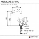 Grifo Fregadero Cocina Osmosis 3 Vías GF214