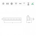 Perfil Luminoso Easy Led 12V 5500K