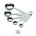 Juego 5 Cucharas Medidoras Inox 18/10