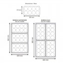 Molde Cilindro 8 Cavidades Silicona Pastryflex