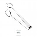 Pinza Hielo Luxe Inox 18% Cr.