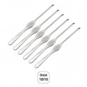 6 Pinchos para Marisco Inox