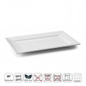 Bandeja Rectangular White