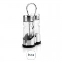 Juego Salero-Pimentero Basic Inox