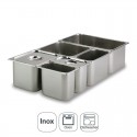 Cubeta Inox Gastronorm 2/1