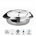 Cuerpo Chafing Dish Luxe Redondo Inox