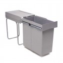 Cubo Basura Extraible 40 L para Mueble de 300 mm