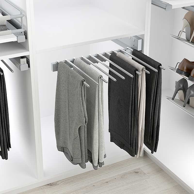 Colgador para pantalones  Diseño de armario, Diseño de armario