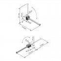 Protector de Mangas/Soporte para trajes para Armario o Vestidor