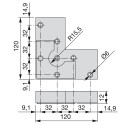 Pie Nivelador para Mueble Alumix8 (20 uds)