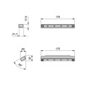 Luz LED a Pilas para Cajón con Sensor Vibración Drawled Luz Fría