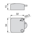 Interruptor para Puerta de Armario (10 uds)