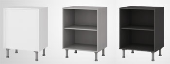 Mueble alto escurreplatos H700xF350xA1200 sin estantes